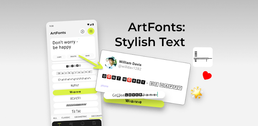 ArtFonts: Stylish Text